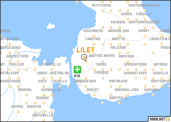 map of LʼÎlet