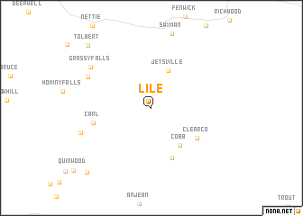 map of Lile