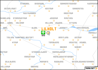 map of Lilholt