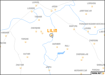 map of Lilin