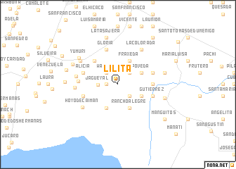 map of Lilita