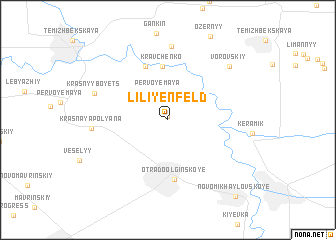 map of (( Liliyenfel\