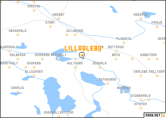 map of Lilla Alebo
