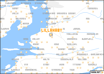 map of Lilla Håby