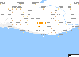 map of Lilla Isie