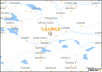 map of Lilla Klo