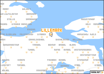 map of Lillemark