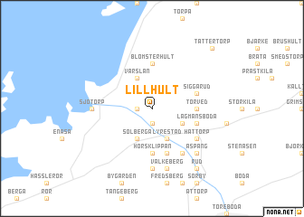 map of Lillhult