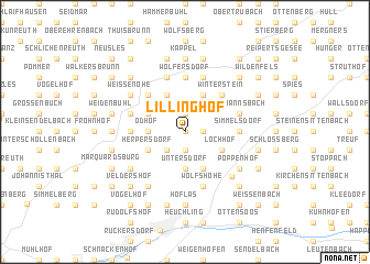 map of Lillinghof