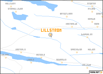 map of Lillström