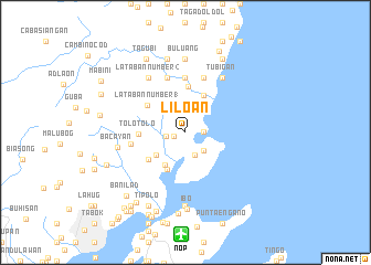 map of Liloan