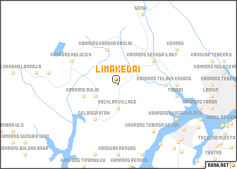 map of Lima Kedai