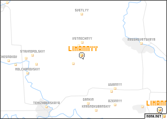 map of Limannyy