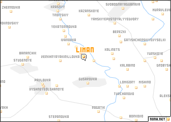 map of Liman\