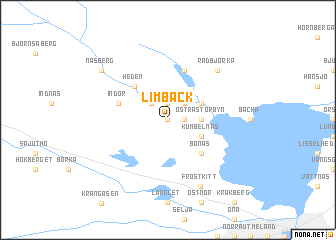 map of Limbäck