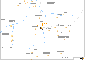 map of Limbani