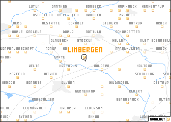 map of Limbergen