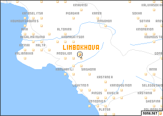 map of Limbókhova