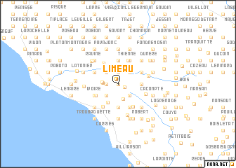 map of Limeau