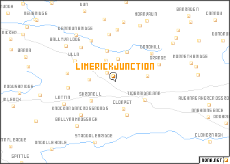 map of Limerick Junction