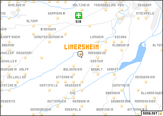 map of Limersheim