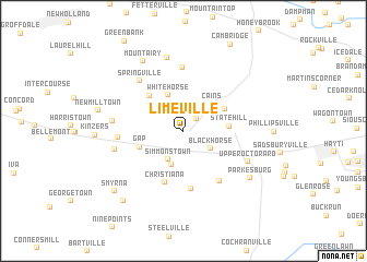 map of Limeville