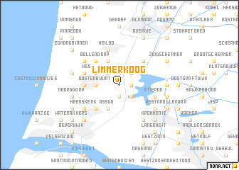 map of Limmerkoog