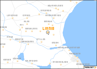 map of Limnia