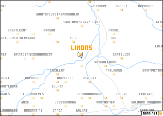 map of Limons