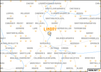 map of Limony