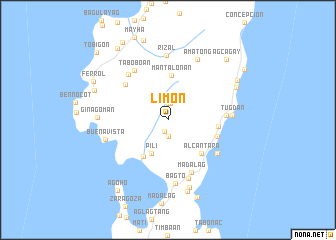 map of Limon