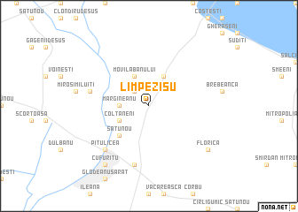 map of Limpezişu