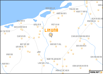 map of Limuna