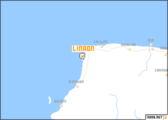 map of Linaon