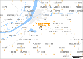 map of Linarczyk