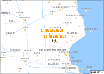 map of Linbeisidui