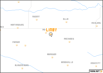 map of Linby