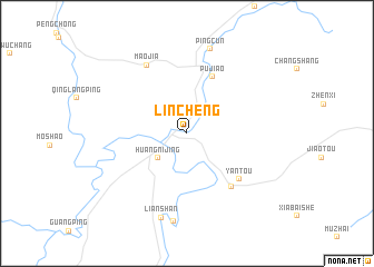 map of Lincheng