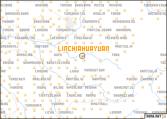 map of Lin-chia-hua-yüan