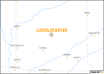 map of Lincoln Center