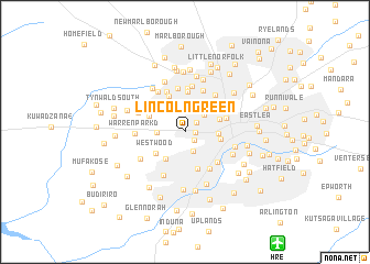 map of Lincoln Green