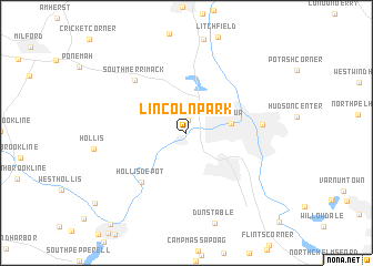 map of Lincoln Park