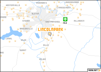 map of Lincoln Park