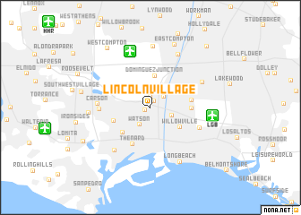 map of Lincoln Village