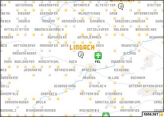 map of Lindach