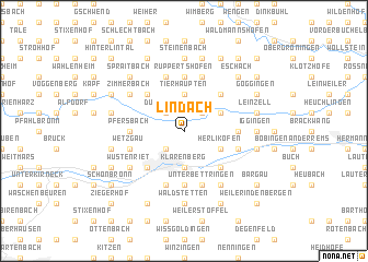 map of Lindach