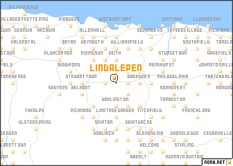 map of Lindale Pen