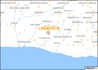 map of Linda Vista