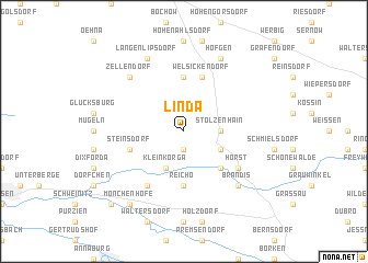 map of Linda