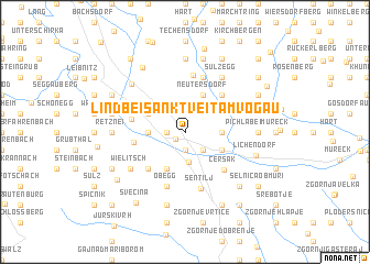 map of Lind bei Sankt Veit am Vogau